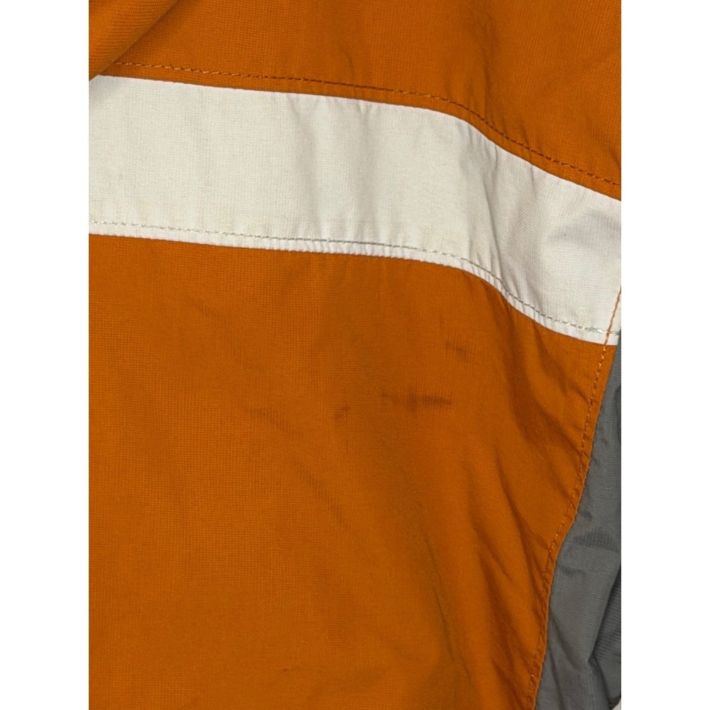 Columbia Vertex Interchange Jacket Mens Medium Orange Grey Hooded Ski Rain Coat - Picture 7 of 7